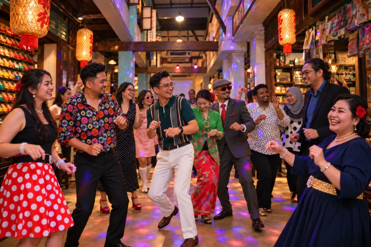 A retro Agogo celebration at Penang History Gallery
